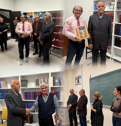 بازدید سرکنسول کشورمان از گروه زبان و ادبیات فارسی دانشگاه آتاترک