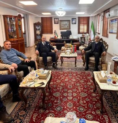 دیدار سرکنسول کشورمان با رئیس فدراسیون ایپک‌یولو